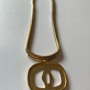 Lanvin Gold Pendant Necklace Replacement Part